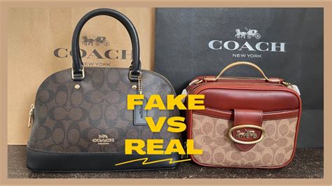 coach sling bag fake vs real|real coach handbags.